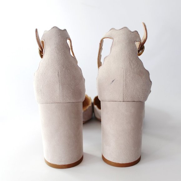 New CHLOE Scalloped d'Orsay Pumps - Picture 10 of 11